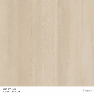 Nature’s Look luxury vinyl plank in Linen Oak soft wood tone