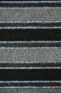 Trio Scraper entrance mat in Ash neutral tone with textured scraper finish