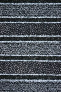 Trio Scraper entrance mat in Coal dark neutral shade with durable scraper texture