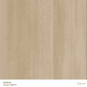 Vanguard Ashmoor Hearth LVT flooring in chevron pattern